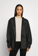 Rains Short Hooded Coat 1826 Black