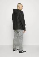 Rains Short Hooded Coat 1826 Black