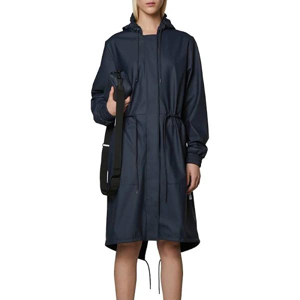 Rains String Parka Women's Waterproof Jacket - Ink