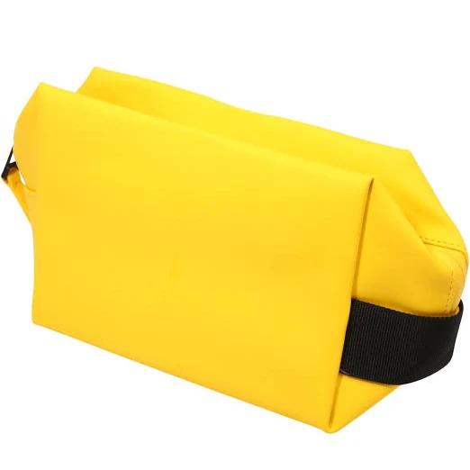 Rains Unisex Wash Bag Small Yellow