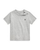 Ralph Lauren Boy's Cotton Jersey Crewneck Tee White