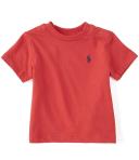 Ralph Lauren Boy's Cotton Jersey Crewneck Tee White