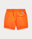 Ralph Lauren-Boys Neon Orange Polo Bear Swim Shorts