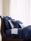 Ralph Lauren Home Langdon Navy Euro Pillow Case 65x65cm