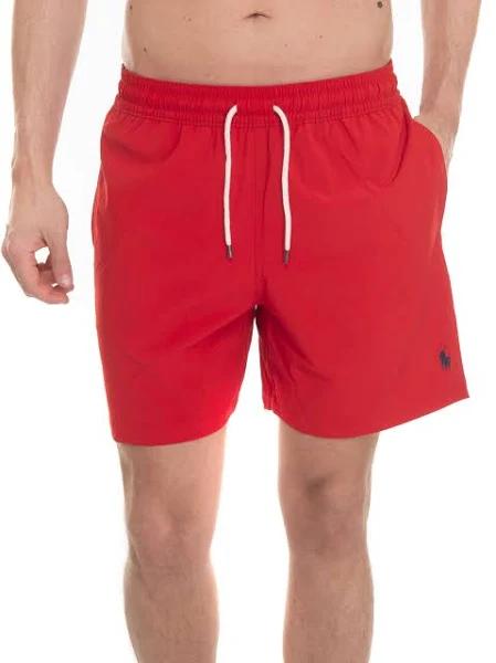 Ralph Lauren Traveller Swim Shorts Red