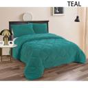 Ramesses Teddy Fleece Comforter Set King-Alpine Green