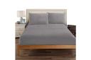 Ramesses Teddy Fleece Fitted Sheet Combo Set King Single-Charcoal