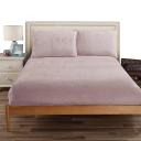 Ramesses Teddy Fleece Fitted Sheet Combo Set Single-Pink