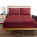 Ramesses Teddy Fleece Fitted Sheet Combo Set Single-Teal
