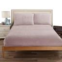Ramesses Teddy Fleece Fitted Sheet Combo Set Single-Teal