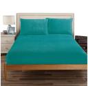 Ramesses Teddy Fleece Fitted Sheet Combo Set Single-White