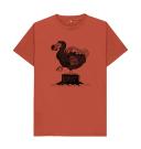 Rapanui Men's Dodo T-Shirt | Size: XL | White Certified Organic Cotton | Printed T-Shirt