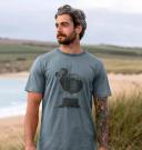 Rapanui Men's Dodo T-Shirt | Size: XL | White Certified Organic Cotton | Printed T-Shirt
