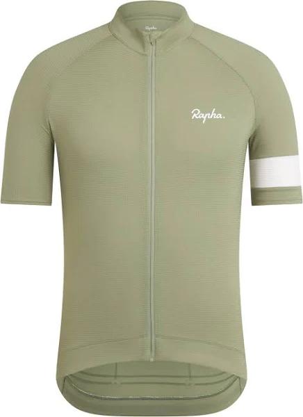 Rapha - Core Zipped Cycling Jersey - Mens - Olive Green