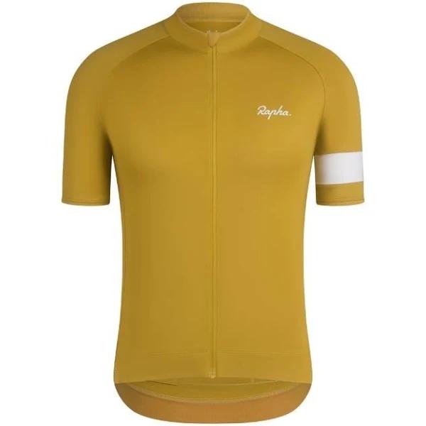 Rapha - Men's Core Cycling Jersey - Gold/White - Large