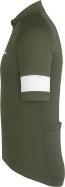 Rapha - Men's Core Lightweight Cycling Jersey - Deep Olive Green/White - Large