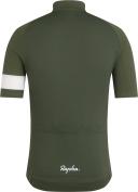 Rapha - Men's Core Lightweight Cycling Jersey - Deep Olive Green/White - Large