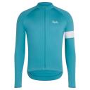 Rapha - Men's Long Sleeve Core Cycling Jersey - Teal/White - Small