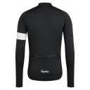 Rapha - Men's Long Sleeve Core Cycling Jersey - Yellow/White - Large