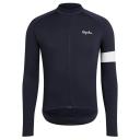 Rapha - Men's Long Sleeve Core Cycling Jersey - Yellow/White - Medium