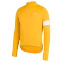 Rapha Men's Long Sleeve Core Jersey - Dark Yellow/White, Dark Yellow / White / Large