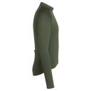 Rapha Men's Long Sleeve Core Jersey - Deep Olive Green/White X-Large