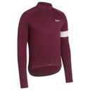 Rapha Men's Long Sleeve Core Jersey - Wine/White, Wine / White / Small
