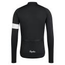 Rapha Men's Long Sleeve Core Jersey - Wine/White, Wine / White / XX-Large