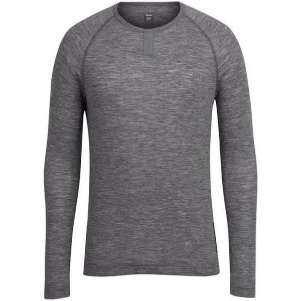 Rapha - Men's Merino Cycling Base Layer - Long Sleeve - Grey - Large