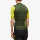 Rapha - Men's Pro Team Training Cycling Jersey - Deep Olive Green/Gecko Yellow - Medium