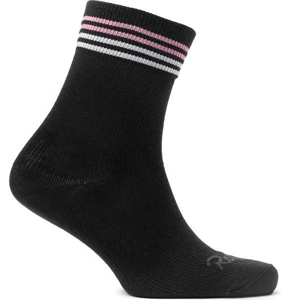 Rapha - Men - Striped Knitted Socks Black - Merino Wool