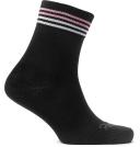 Rapha - Men - Striped Knitted Socks Black - Merino Wool