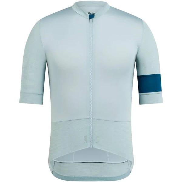 Rapha Mens Pro Team Jersey, Light Blue/Teal, Light Blue/Teal / Large