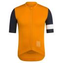 Rapha Mens Pro Team Training Jersey, Mustard/Dark Navy, Mustard/Dark Navy / X-Large