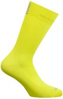 Rapha Pro Team Cycling Socks - Extra Long - Chartreuse/Silver - Large - Male
