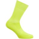 Rapha Pro Team Cycling Socks - Short - Chartreuse/Silver - Large