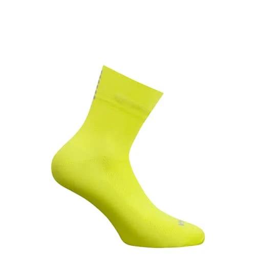 Rapha Pro Team Cycling Socks - Short - Chartreuse/Silver - Medium