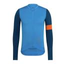 Rapha Pro Team Long Sleeve Training Jersey - Blue (Size: Small)