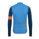 Rapha Pro Team Long Sleeve Training Jersey - Blue (Size: Small)