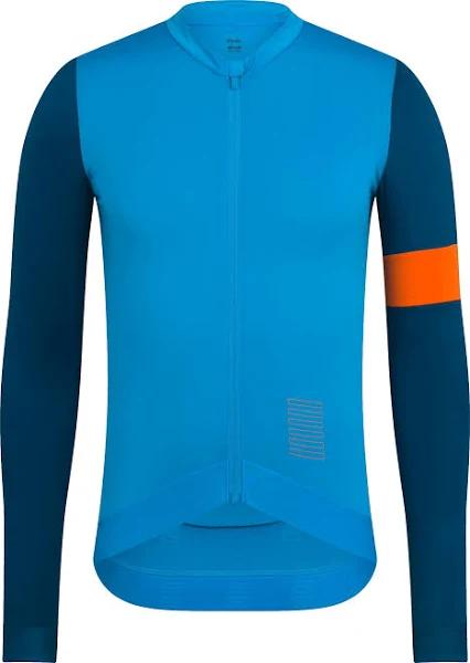 Rapha Pro Team Long Sleeve Training Jersey - Blue (Size: X-Large)