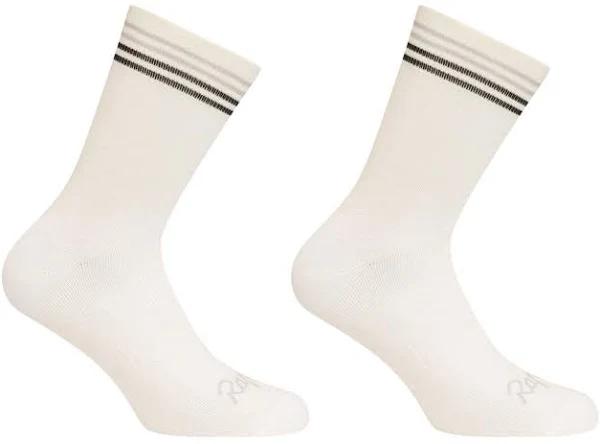 Rapha Unisex Pro Team Regular Socks, Cream/Brown, Cream/Brown / Small