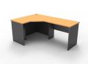 Rapid Worker Corner Desk 1800x2100 Beech
