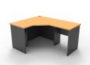 Rapid Worker Corner Workstation 1200 x 1200mm / Beech