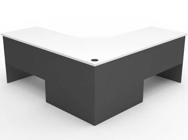 Rapid Worker Corner Workstation 1800 x 1800mm x 750mm / White