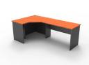 Rapid Worker Corner Workstation 2100 x 1500mm / Cherry
