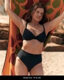 RAQ | High Waist Full Brief - Black, 14High Waist Full Bikini Bottom Brief - Black, 14