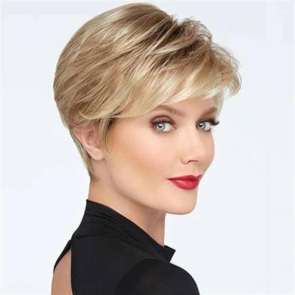 Raquel Welch Go For It Boy Cut Short Hair Wig With Longer Layers, SS23