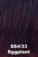 Raquel Welch Longing For Long Lace Front Wig, SS4 33 Eggplant
