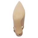 Ravella Whiz Heeled Shoes in Nude Patent Beige 9