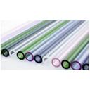 Raw Blend Glass Straw Straight 12mm Clear